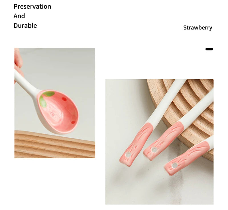 Berry Bliss Ceramic Spoon