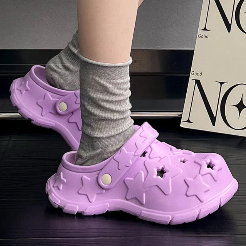 StarShine Platform Clogs