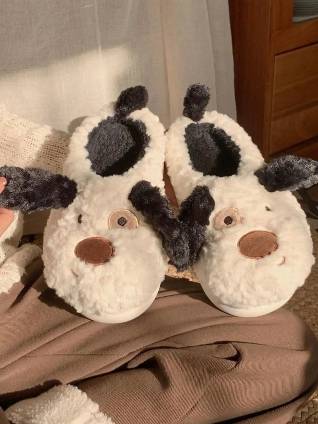 Spot Platform Slippers