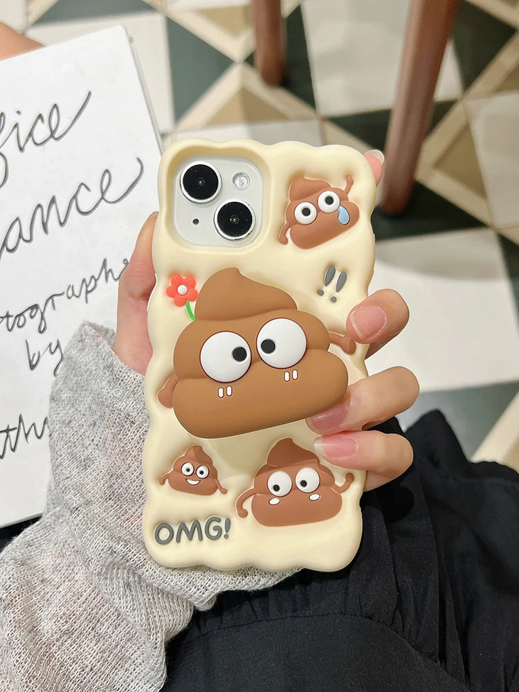 PoopStand Funny iPhone Case with Kickstand