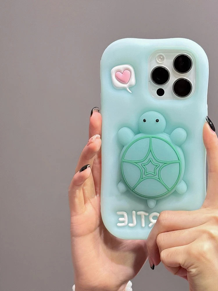 Glowing Turtle iPhone Case