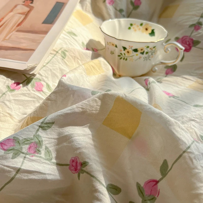 LaceRomance French Bedding Set 3-Piece