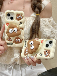 PoopStand Funny iPhone Case with Kickstand