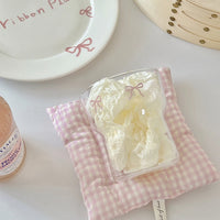 RibbonSip Kawaii Glass Cup 350ml