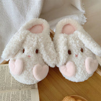 Bunny Heart Slippers