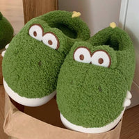 Croc Platform Slippers