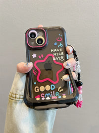 StarSmile Clear iPhone Case with Stand