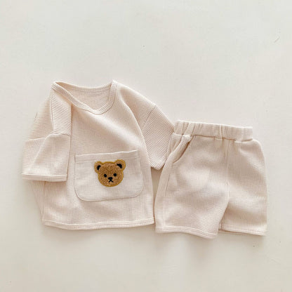 Teddy Bear T-shirts and Shorts Set