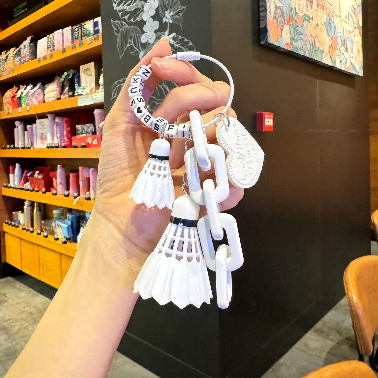 SportSweet Macaron Sports Keychain