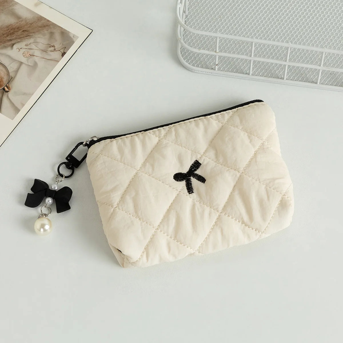 Quilted Charm Pouch