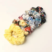 PlaidPack Hair Scrunchies Set 5-Piece