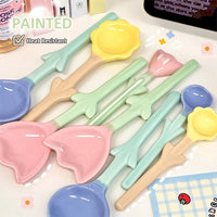 BloomSpoon Kawaii Tulip Ceramic Spoon