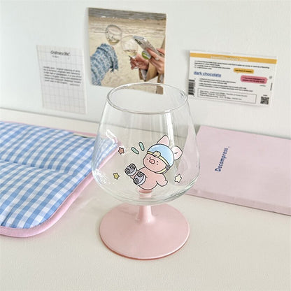 Kawaii Wine Glass