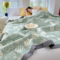 Cozy Critters Cotton Blanket