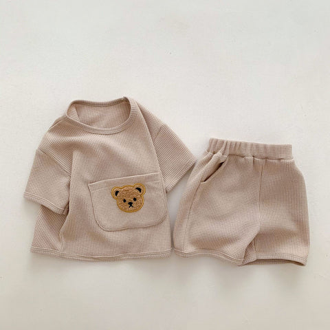 Teddy Bear T-shirts and Shorts Set