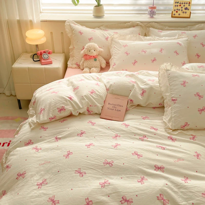 Dreamy Lace Duvet Cover