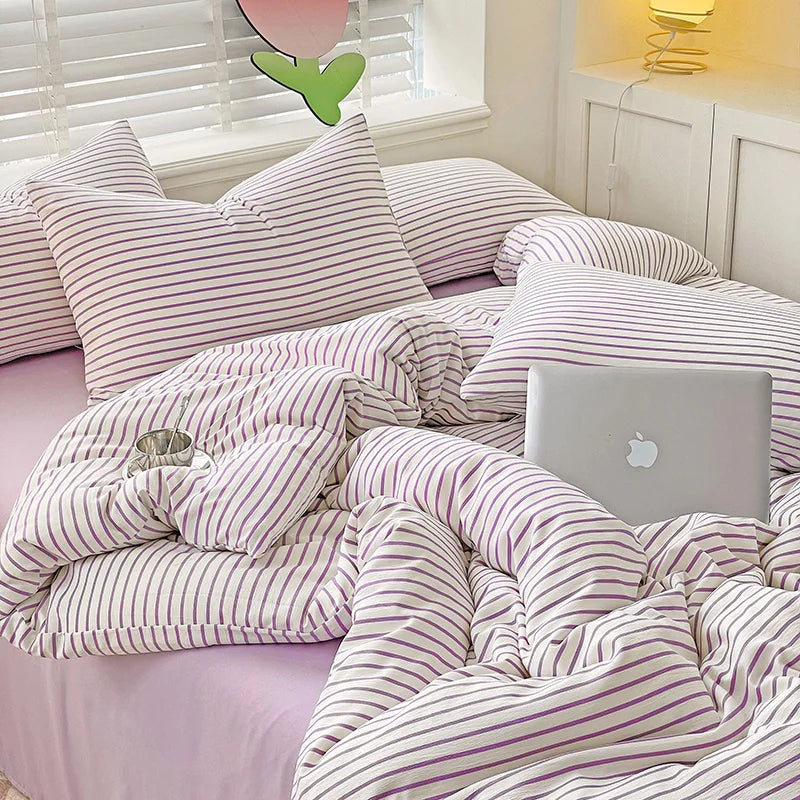 Sunset Stripes - Bedding Set