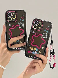 StarSmile Clear iPhone Case with Stand