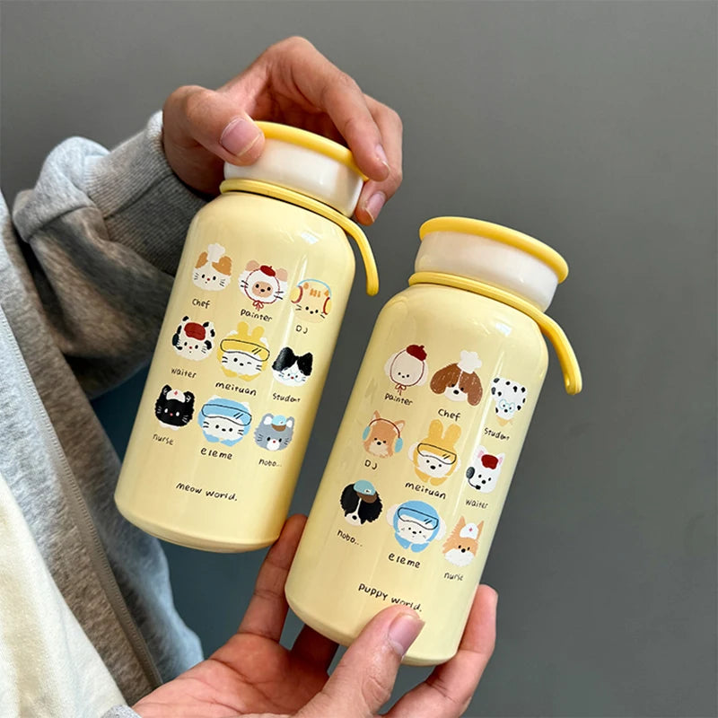 PurrFect Kawaii Cat Coffee Tumbler 400ml