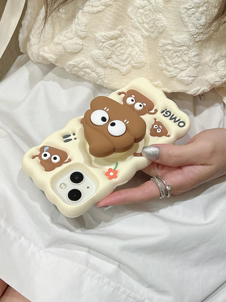 PoopStand Funny iPhone Case with Kickstand