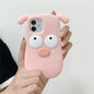 Pink Piggy - Huawei Phone Case