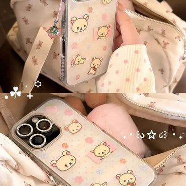 Berry Bear Bliss - iPhone Case