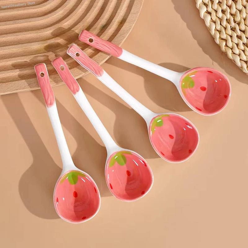 Berry Bliss Ceramic Spoon