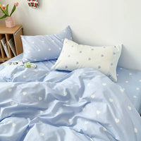 CherryPink Instagram Bedding Set 4-Piece