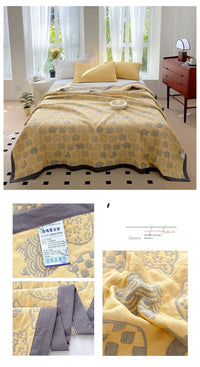 Cozy Critters Cotton Blanket