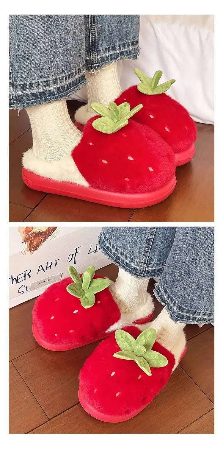 Strawberry Cloud Slippers