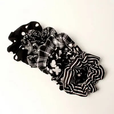PlaidPack Hair Scrunchies Set 5-Piece