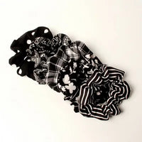 PlaidPack Hair Scrunchies Set 5-Piece