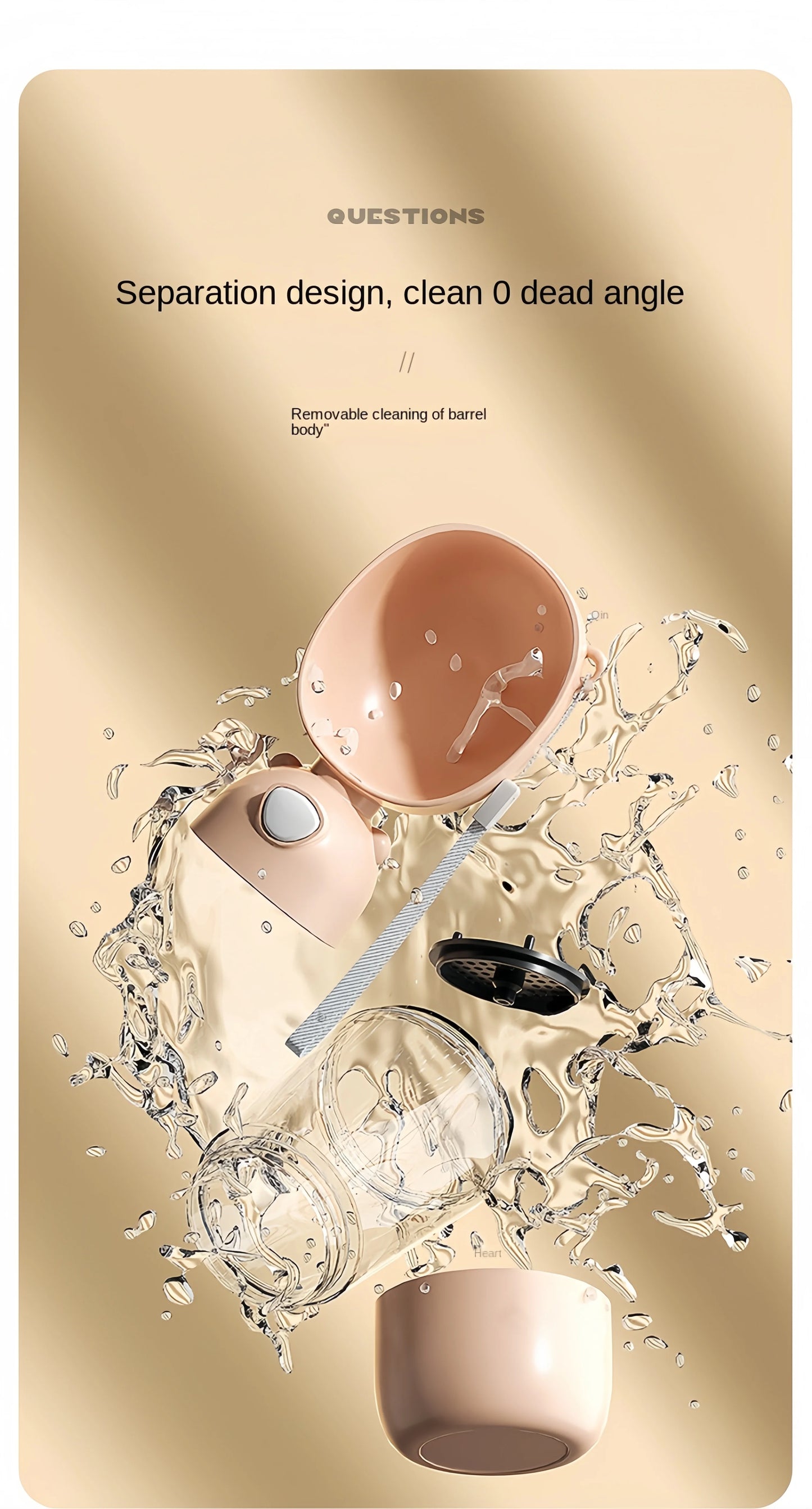 HydroSip Portable Pet Water Bottle 2-in-1