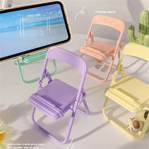 Chair phone holder