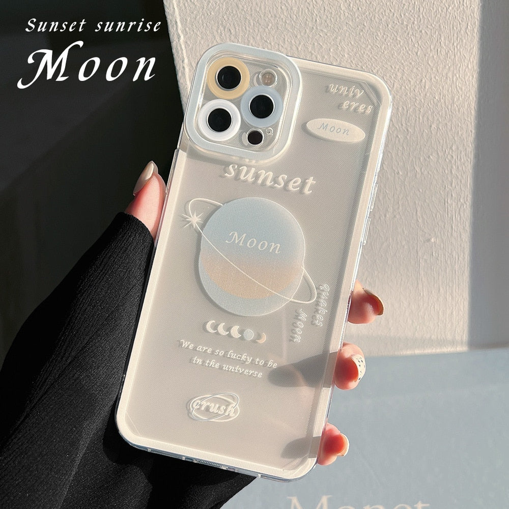 Sunset Moon - Phone Case