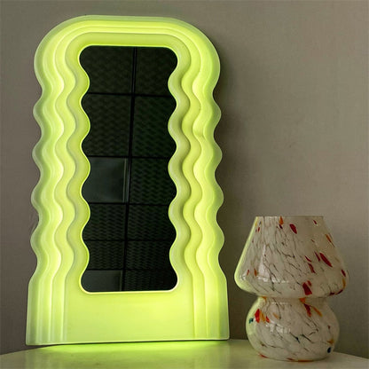 Reflections -  LED  Wave Mirror