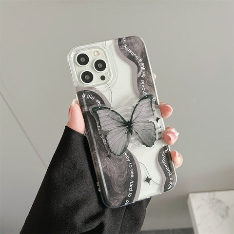 Black Butterfly - Phone Case