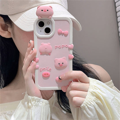 Pig Smile - Phone Case