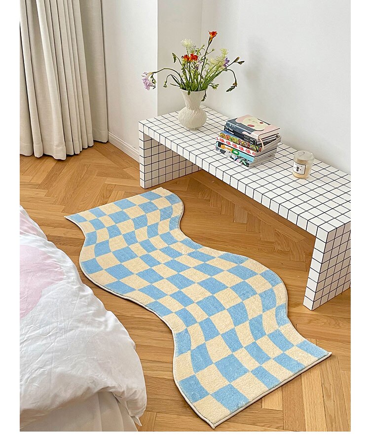 Checkmate - Fluffy Rug