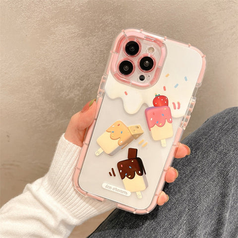 Luminous ice cream Phone case