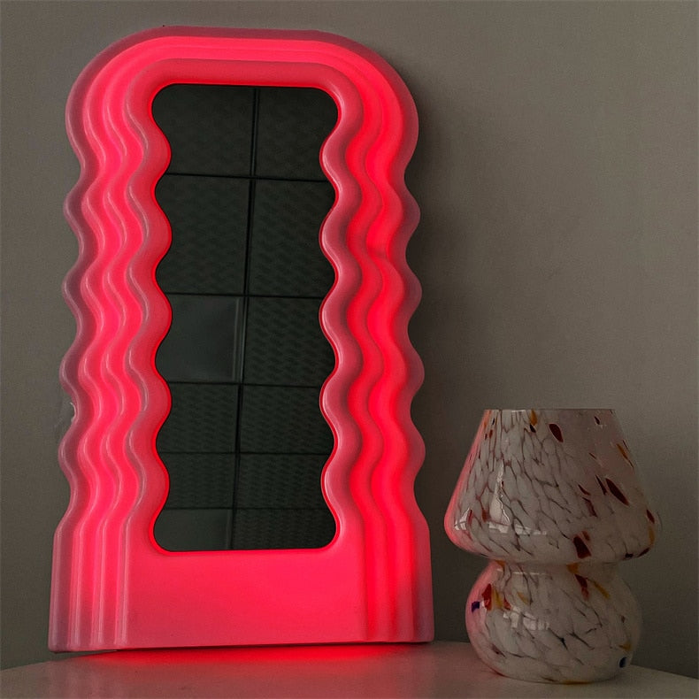 Reflections -  LED  Wave Mirror