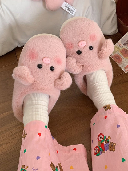 Pink Piggy - Slippers