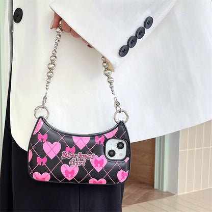 Bowknot Hand Bag Phone Case