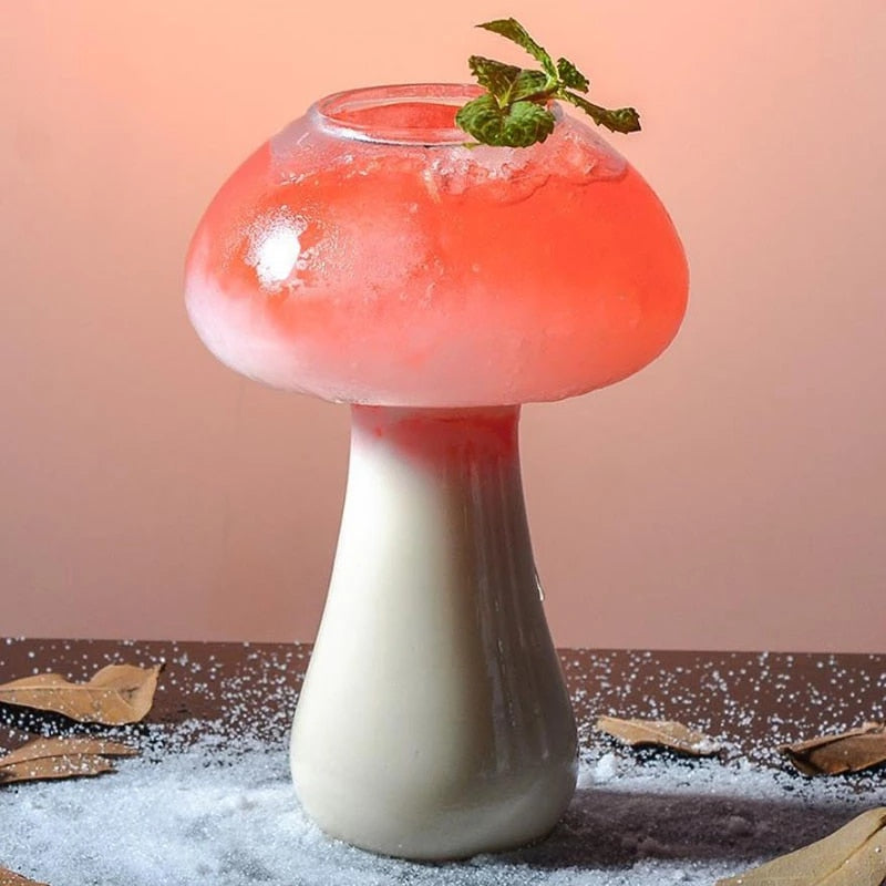 Mushroom - Glass Cup