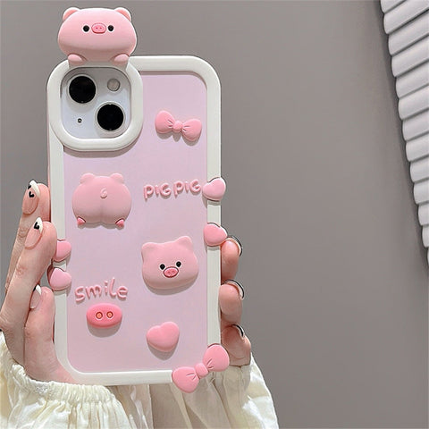 Pig Smile - Phone Case