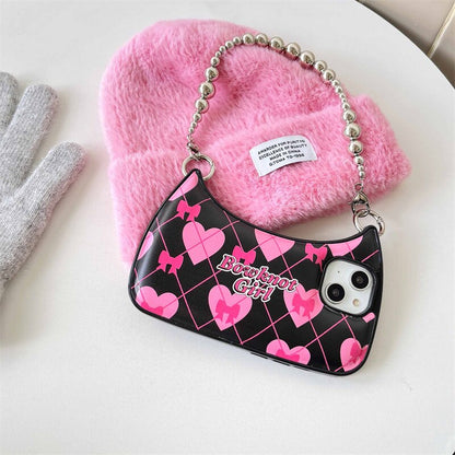 Bowknot Hand Bag Phone Case