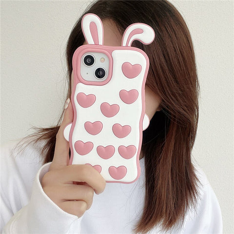Bunny Love - Phone Case