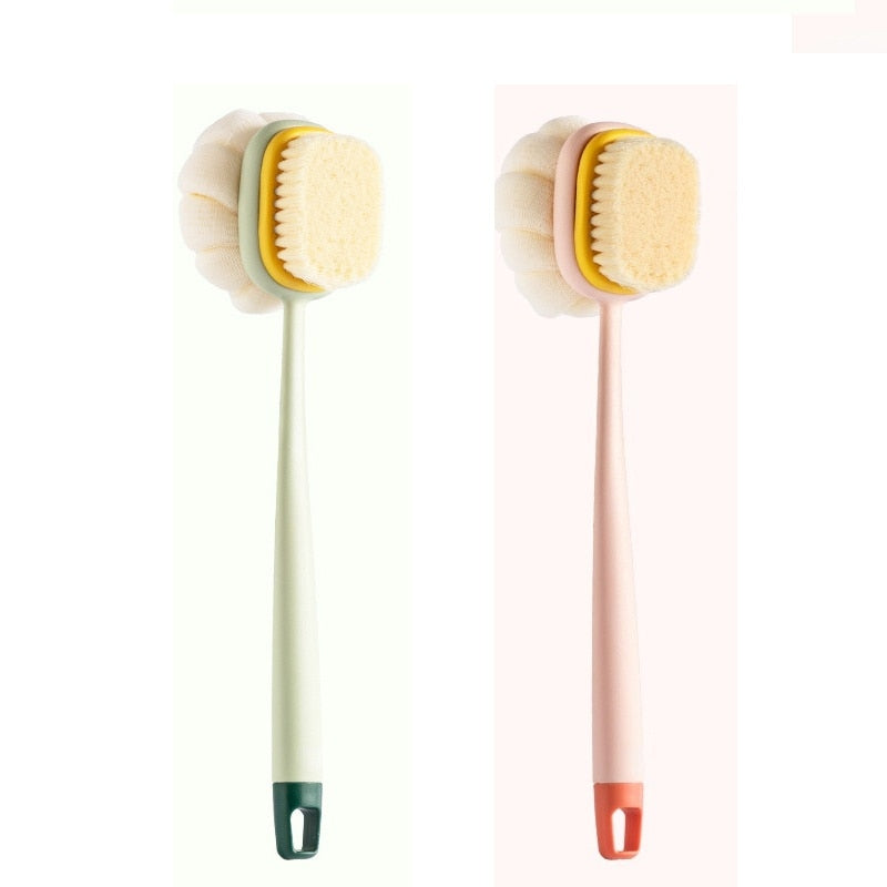 ScrubSoft Long Handle Bath Brush