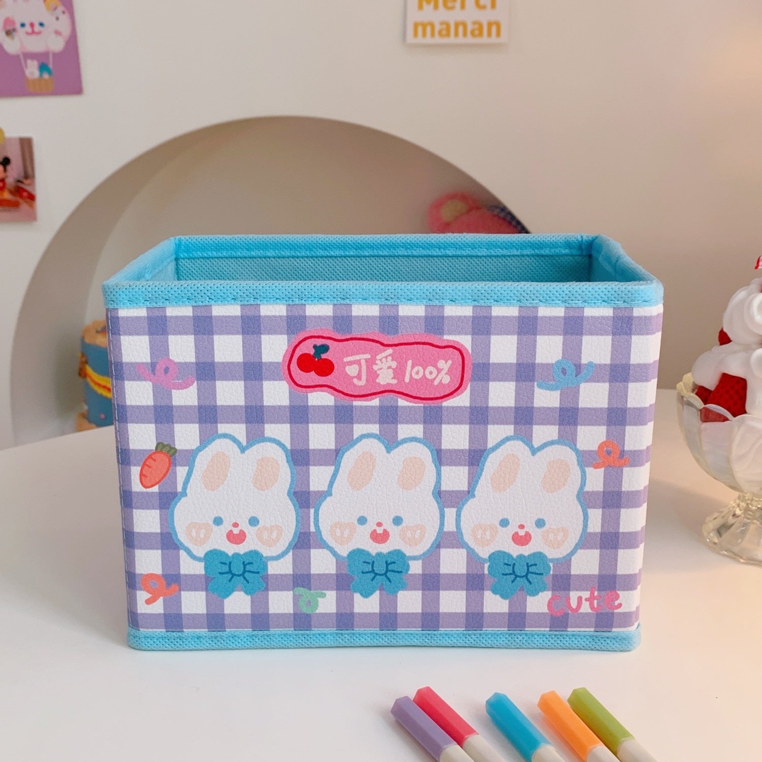 Cute Rabbit Storage Box
