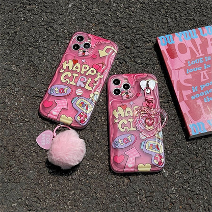 Happy Girl - Phone Case